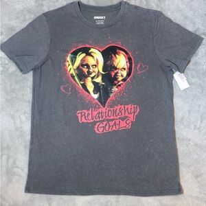 Chucky 'Relationship Goals' Graphic Tee - XL Black